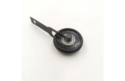 China Chinese Hard Brush Wheel Printer Machine Feeder Brush With Support supplier