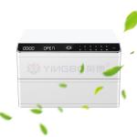 Dual Alarm Double Layers Solid Steel Jewelry Safe Box For Security