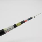 Triple Jacket 48 Core ADSS Fiber Optic Cable Single Mode G652D FRP 2.5mm 100m Span Length for sale