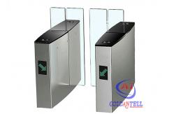 China Automatic Pedestrian Sliding Speed Gate Turnstile IP54 For Access Control System supplier
