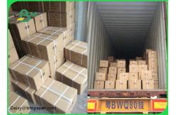 China 846mm 889mm White Uncoated Woodfree Paper Roll For Office Printing supplier
