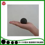 Low Breakage Forging Grinding Steel Balls And Wear Rate Hot Rolling 20-150mm for sale