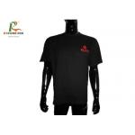 Athletic Apparel Mens Gym T Shirts Summer , Crew Neck Shirt Screen Printing for sale
