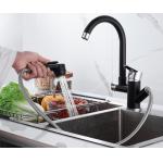 Household Pull Out 360° Rotatable Pressurized Sink Faucet for sale