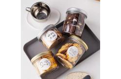 China Custom Christmas Santa Cookie Jar With Lid Plastic Jam container 1400ml supplier