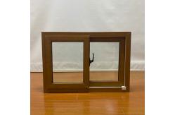 China Stains Resistant  Modern Pvc Vertical Sliding Windows Scratches Resistant  Pvc Wood Sliding Windows supplier