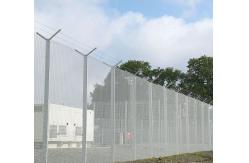 China hot dipped  galvanized Powder Coated High Security Anti Climb Mesh 358 Fence supplier
