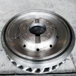 Custom Hydro Turbine Runner Blades Stainless Steel Or Low Speed Polished Blades for sale