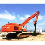 Q355B Material Long Reach Boom Arm For Excavator vibratory pile driver for sale