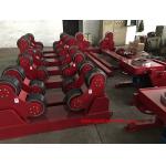 Bolt Adjustment Self Aligning Welding Pipe Rollers 30 Ton Heavy Duty Pipe Roller Stands for sale