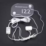 Custom Acrylic LED Signs with CE Certification and Illuminated Logo Letters using 2835 LED Strip for sale