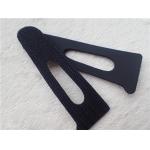 Custom Black Velcro Hook And Loop Patches For Garment Eco - Friendly