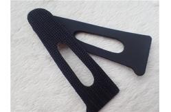 China Custom Black Velcro Hook And Loop Patches For Garment Eco - Friendly supplier