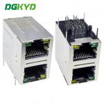RJ45 Multi Port Connector 2X1 Modular Block Socket Gigabit Filter 6U DGKYD21Q042AB2A4D068 for sale