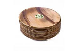 China Multiscene 12 Round Palm Leaf Plates Disposable Bamboo Material supplier