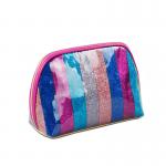 Fashion PU Waterproof Beauty Shiny Makeup Bag for sale