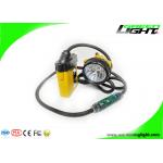 IP68 Waterproof LED Miners Cap Lamp 25000Lux 348lum Underground Mining Headlamps