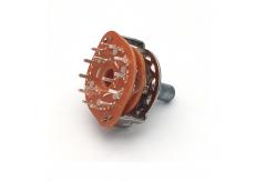 China 0.3A Continuous Rotary Switch  20MM 8 Way Selector Switch supplier
