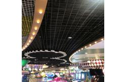China Simple Installation Grid Aluminum Ceiling Tiles 100x100mm supplier