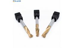 China Customized CNC End Mills For Stainless Steels / Copper Alloy Cutting supplier