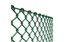 China 15M Chain Link Wire Mesh Fence Hot Dip Galvanized Diamond Roll supplier