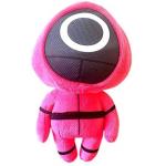 15cm Themed Pink Soldiers Squid Game Plush Toy Cotton For Children for sale