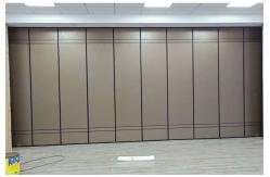 China Durable Mobile Partition Wall Panel For Auditorium / Classroom Removable Doors supplier