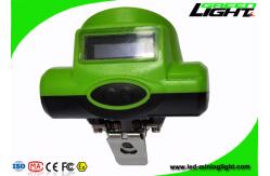 China OLED Screen PC Waterproof IP68 Led Miners Cap Lamp supplier