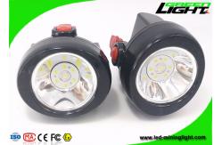 China 4000lux 2.8Ah 3.7V Cordless Miners Headlamp Waterproof supplier