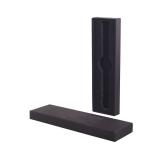 Rectangle Black Gift Watch Kraft Paper Box Sponge Protective for sale