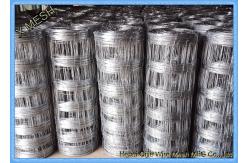 China Heavy Duty Metal Wire Mesh Sheets , High Tensile Fabric Mesh Screen Field Fencing supplier