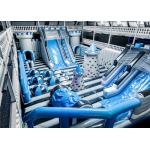 Customized Attraction And Big Inflatable Theme Park With Vinyl Patch for sale