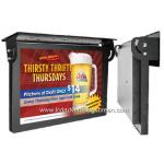 21.5 Inch Bus Player LCD Advertising Screen Display Wall Mounted for sale