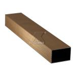 Champagne Color Aluminium Tube Profiles Modern Profile For Window And Door for sale