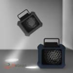 China Construction Site Waist Mounted Fan Portable Waist Clip Fan 6000mah for sale