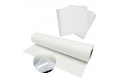 China Waterproof 210mic PET Anti-skid Frontlit Printing Backlit Film With White Backside supplier