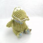 ODM OEM Factory OAINI Brand Plush Striped Velvet Green Crocodile Animal Toy for sale