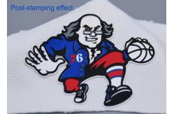 China 5 Colours Silicone Heat Transfer Labels Custom For Clothing Pantone Number supplier