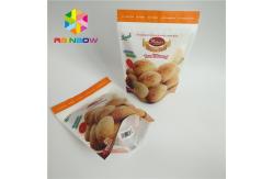 China Food Grade Plastic Pouches Packaging , Matt Stand Up Pouch Bags For Snack supplier