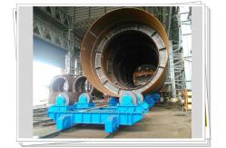 China Heavy Duty Welding Turning Roll Conventional Welding Rotator With Steel Roller supplier