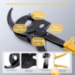 Rustproof Practical Ratchet Core Cutter , Multifunctional Ratchet Cable Cutting Tool