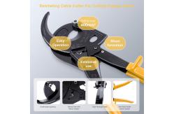 China Rustproof Practical Ratchet Core Cutter , Multifunctional Ratchet Cable Cutting Tool supplier