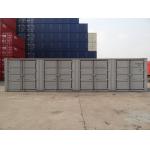 Grey Ocean Shipping Containers Length 12192MM Corner Casting High Efficiency for sale