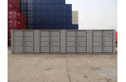 China Grey Ocean Shipping Containers Length 12192MM Corner Casting High Efficiency supplier