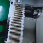 Electric Stainless Steel Automatic Nature Cotton Swab Machine 100 Swabs Per Minute Capacity for sale