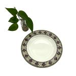 Round 7 Inch Melamine Salad Plate Dinnerware Tasteless For Hotels for sale