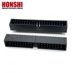 2.54mm Box Header Connector H8.8 40P Gold Plated Electrical Dual Row Connector for sale