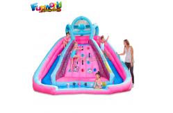 China Children Pool 1000D Inflatable Slip And Slide supplier