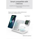 3-In 1 Wireless Fast Charger Apple/Samsung 15W/10W Stand Charger Support Apple Watch  QiI Chargering Protocol Standard Charger for sale