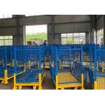 Collapsible Metal Mesh Industrial Stillages Pallets With Castors